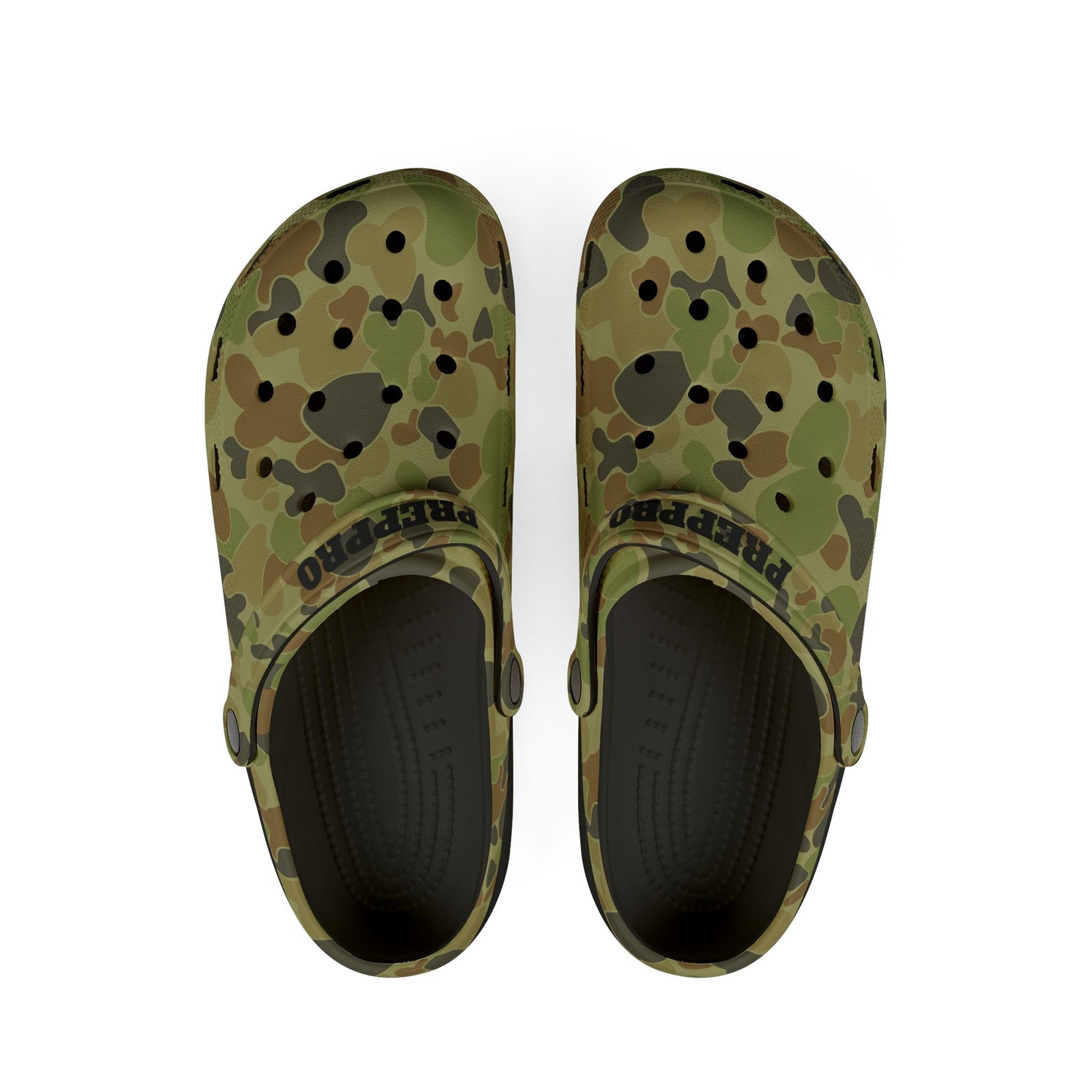 Camo EVA Foam Clogs — Lightweight Outdoor Slip-On Shoes