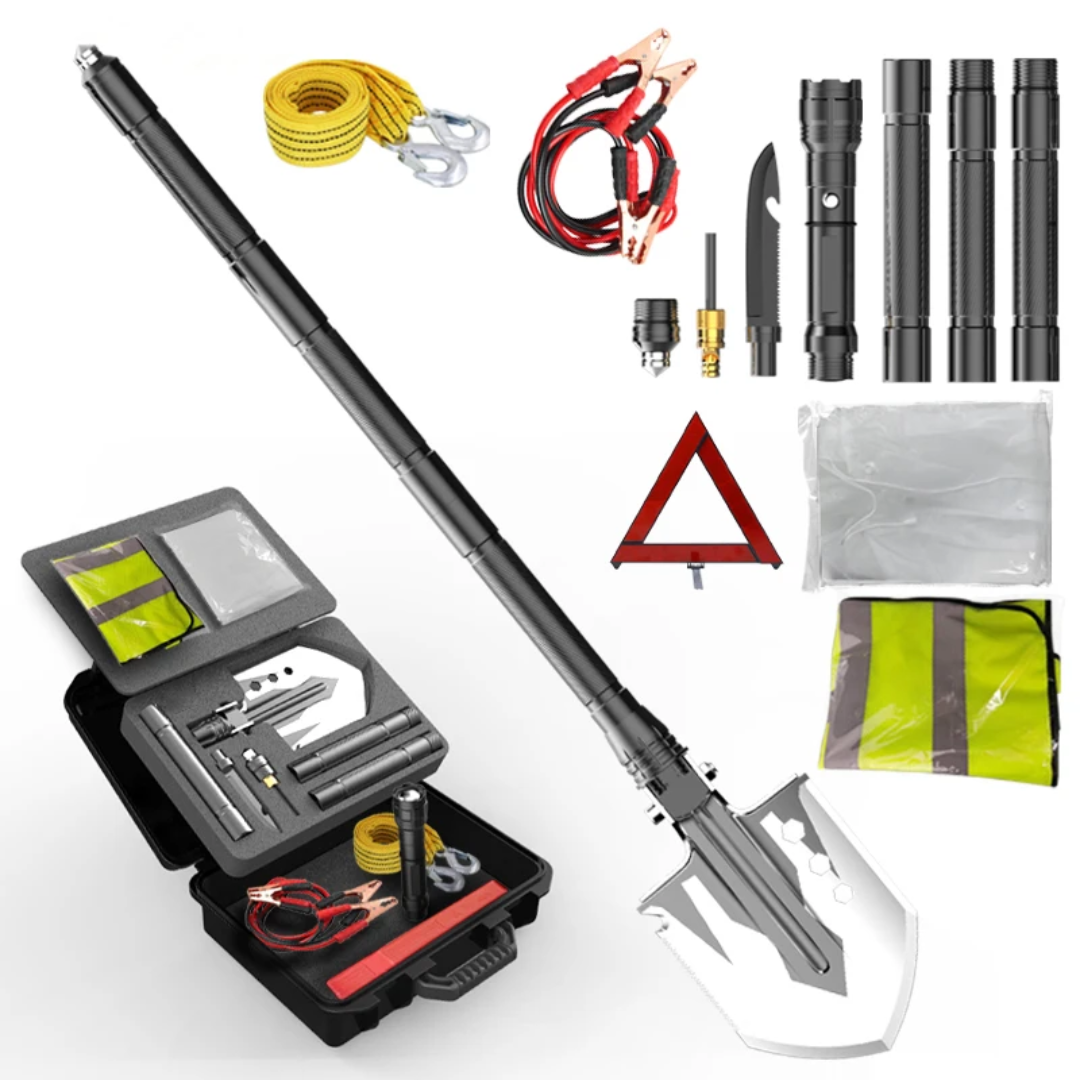 PrepPro 17-in-1 Vehicle Emergency Tool Kit | Be Ready for Any Situation - PrepPro Australia