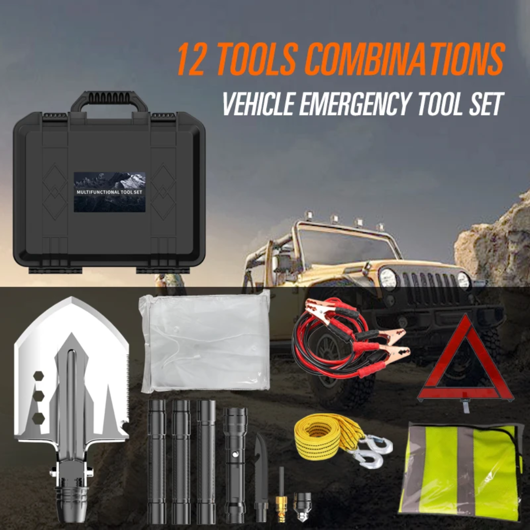 PrepPro 17-in-1 Vehicle Emergency Tool Kit | Be Ready for Any Situation - PrepPro Australia
