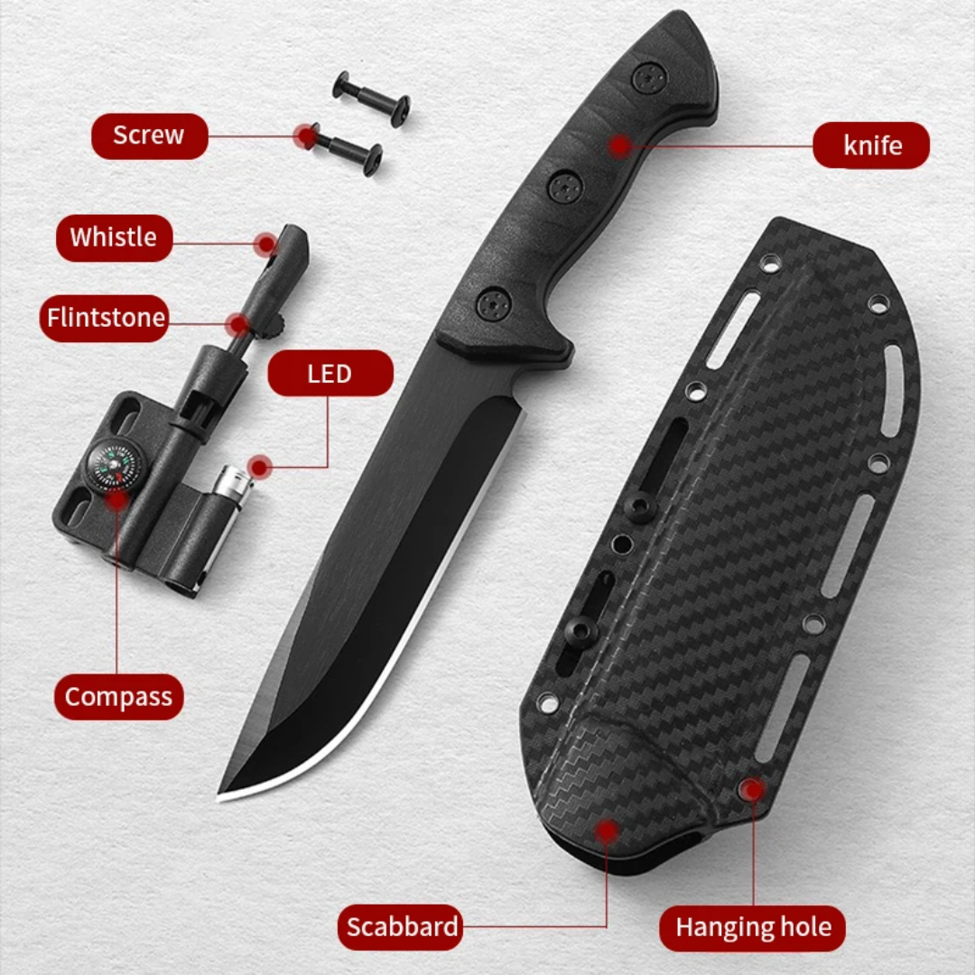 XR-B01 Portable D2 Stainless Steel Pocket Knife – Built for Adventure & Everyday Use - PrepPro Australia