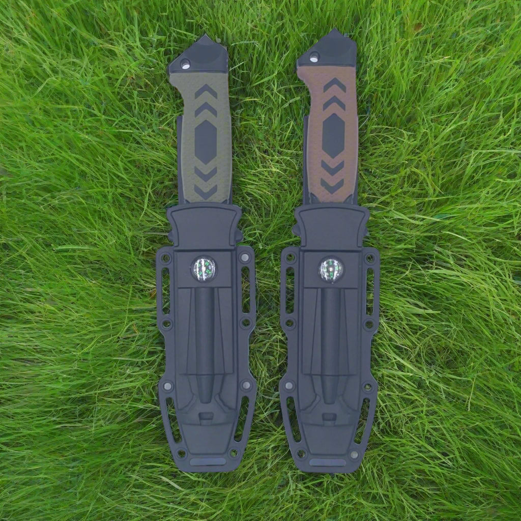 Striker - Fixed Blade knife with Flint and Compass - PrepPro Australia