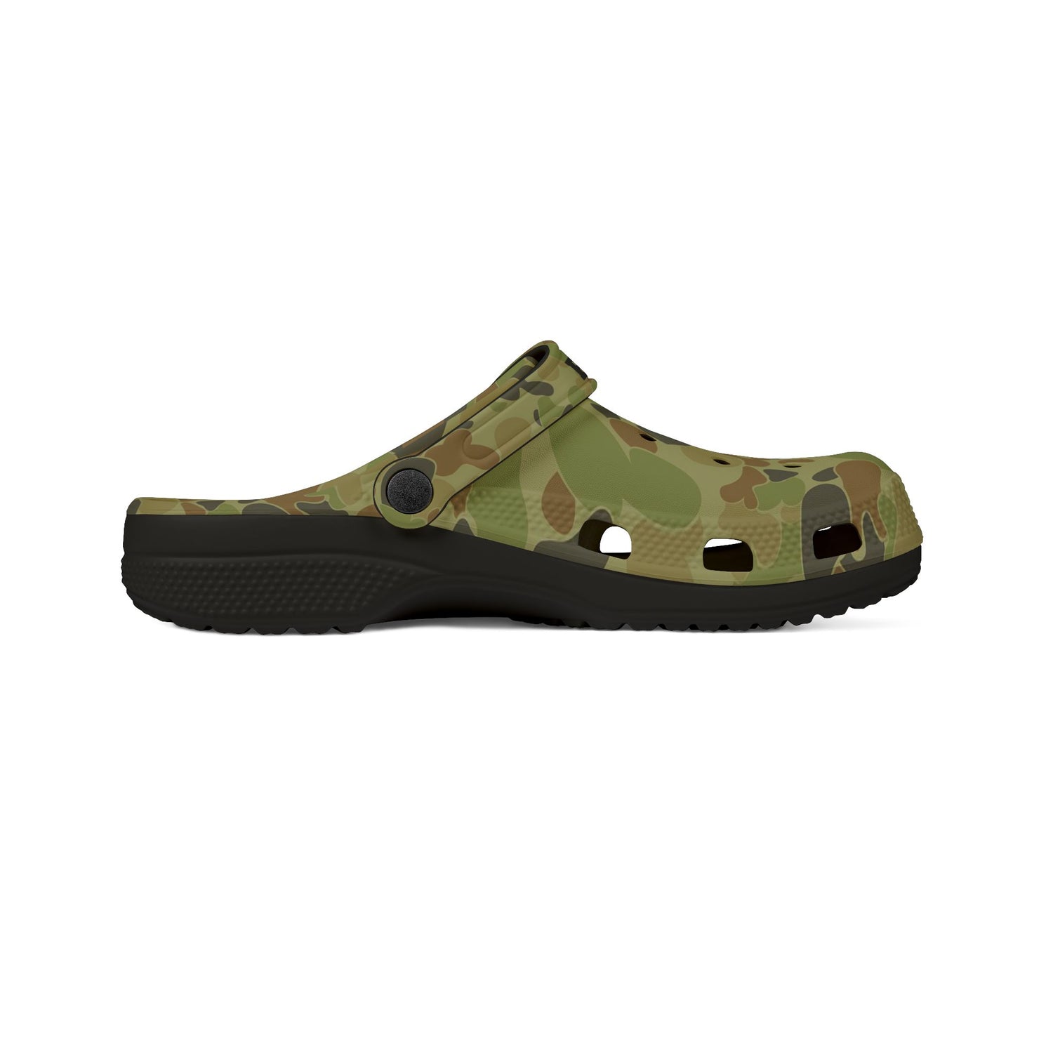 Camo EVA Foam Clogs — Lightweight Outdoor Slip-On Shoes