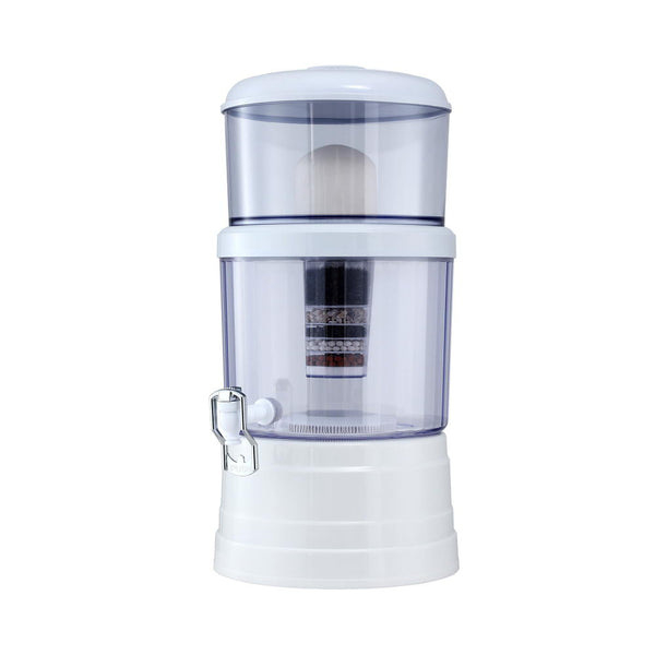 Devanti 16L Benchtop Gravity Water Filter, White