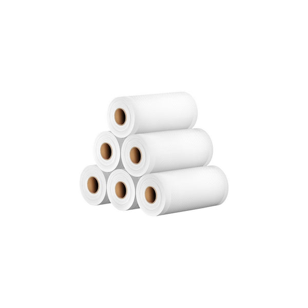 Devanti Vacuum Sealer Bag Rolls, 15cm x 6m, 6 Pack