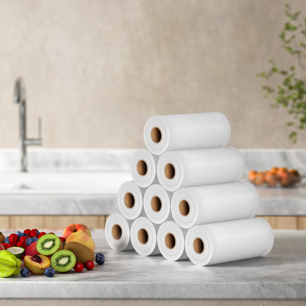 Devanti Vacuum Sealer Bag Rolls, 15cm x 6m, 10 Pack