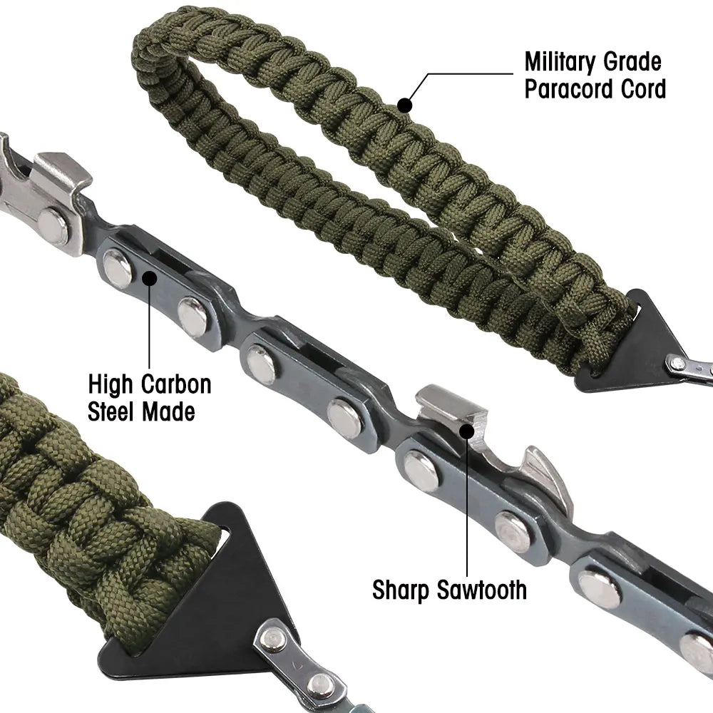 Portable Paracord Chainsaw - PrepPro Australia