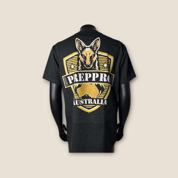 Australia Emblem T‑Shirt – Rugged Outdoor Wear | PrepPro