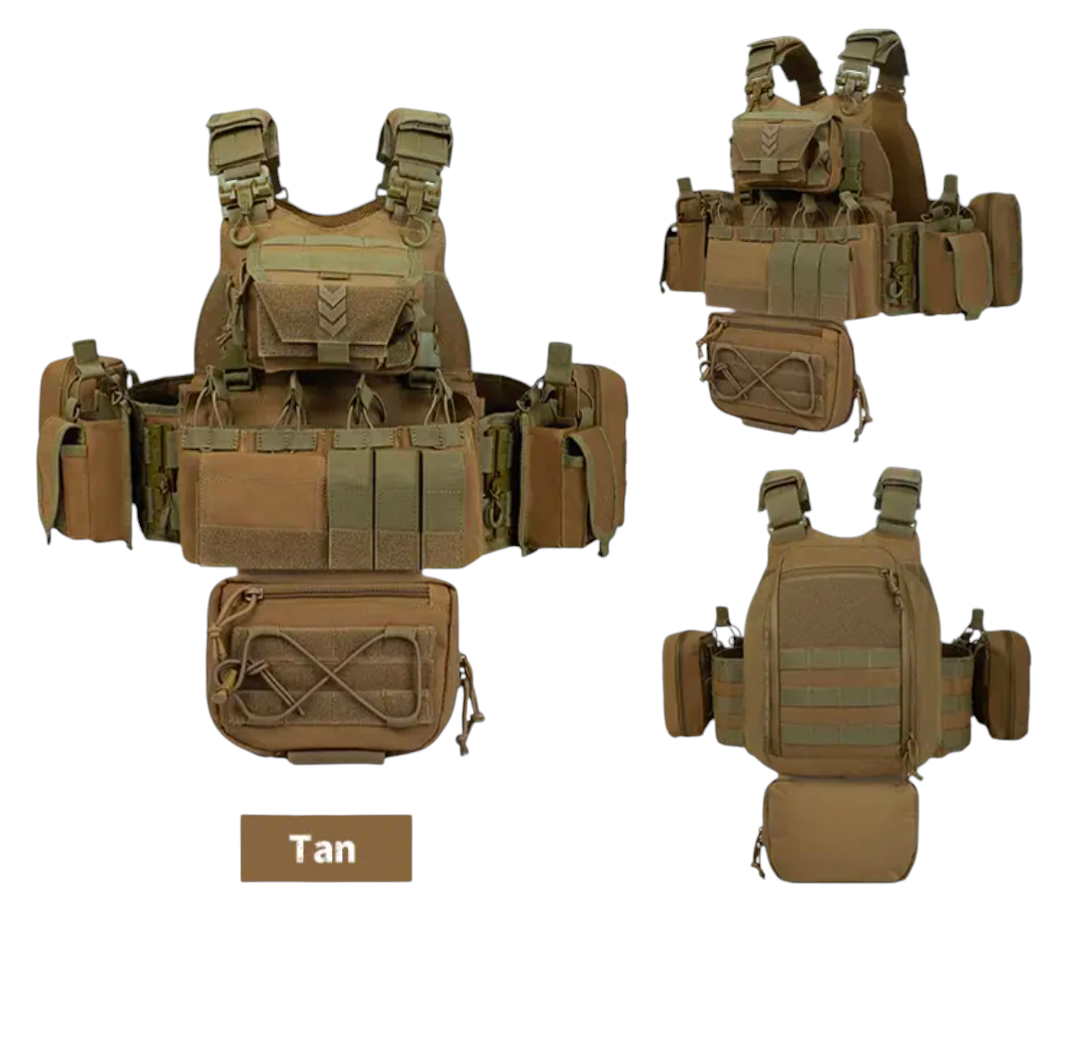 PrepPro Delta4 Premium Tactical Plate Carrier Vest – Built for Performance & Versatility - PrepPro Australia