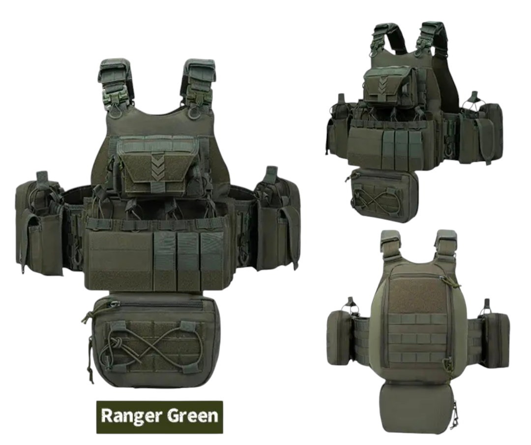 PrepPro Delta4 Premium Tactical Plate Carrier Vest – Built for Performance & Versatility - PrepPro Australia