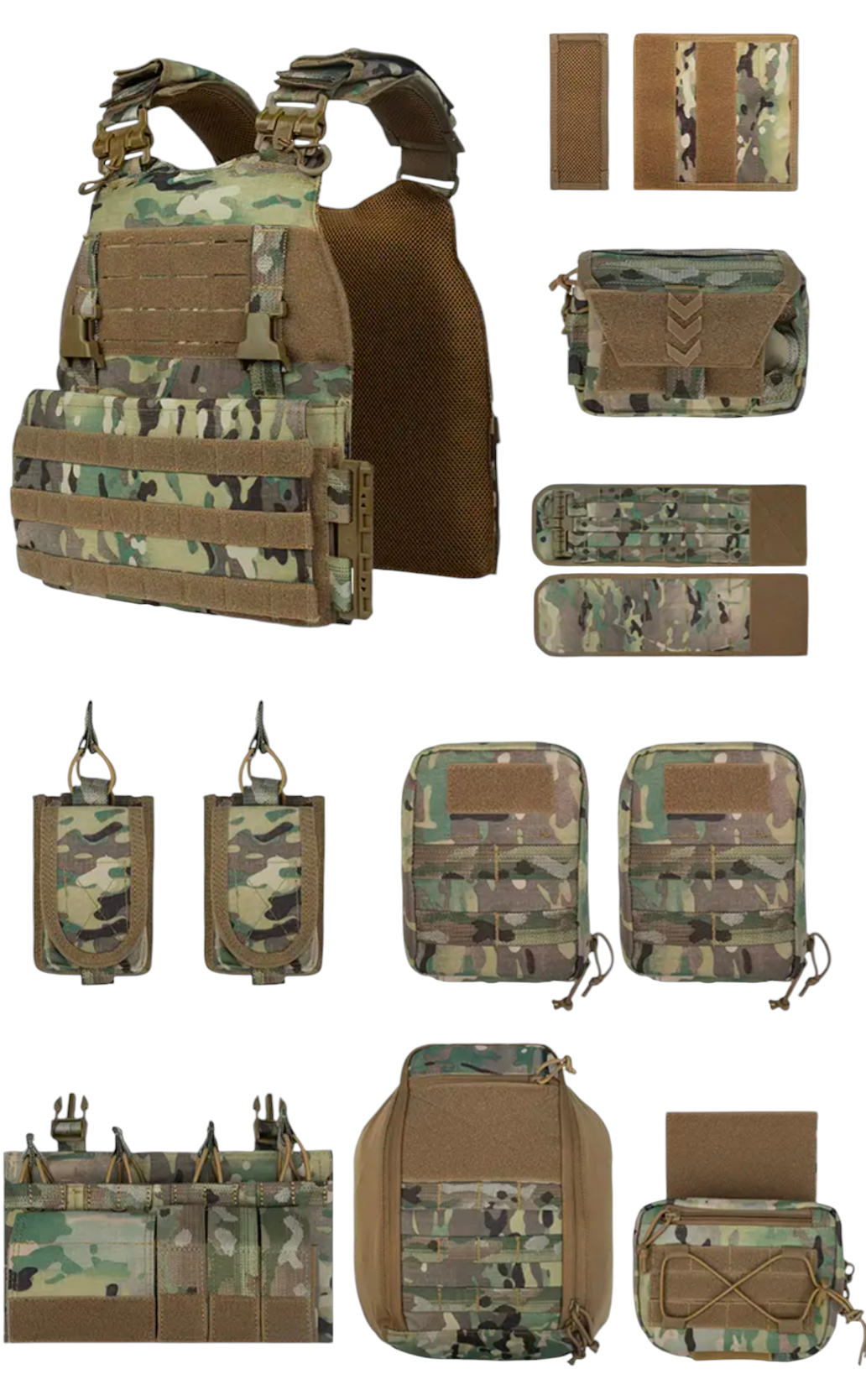 PrepPro Delta4 Premium Tactical Plate Carrier Vest – Built for Performance & Versatility - PrepPro Australia