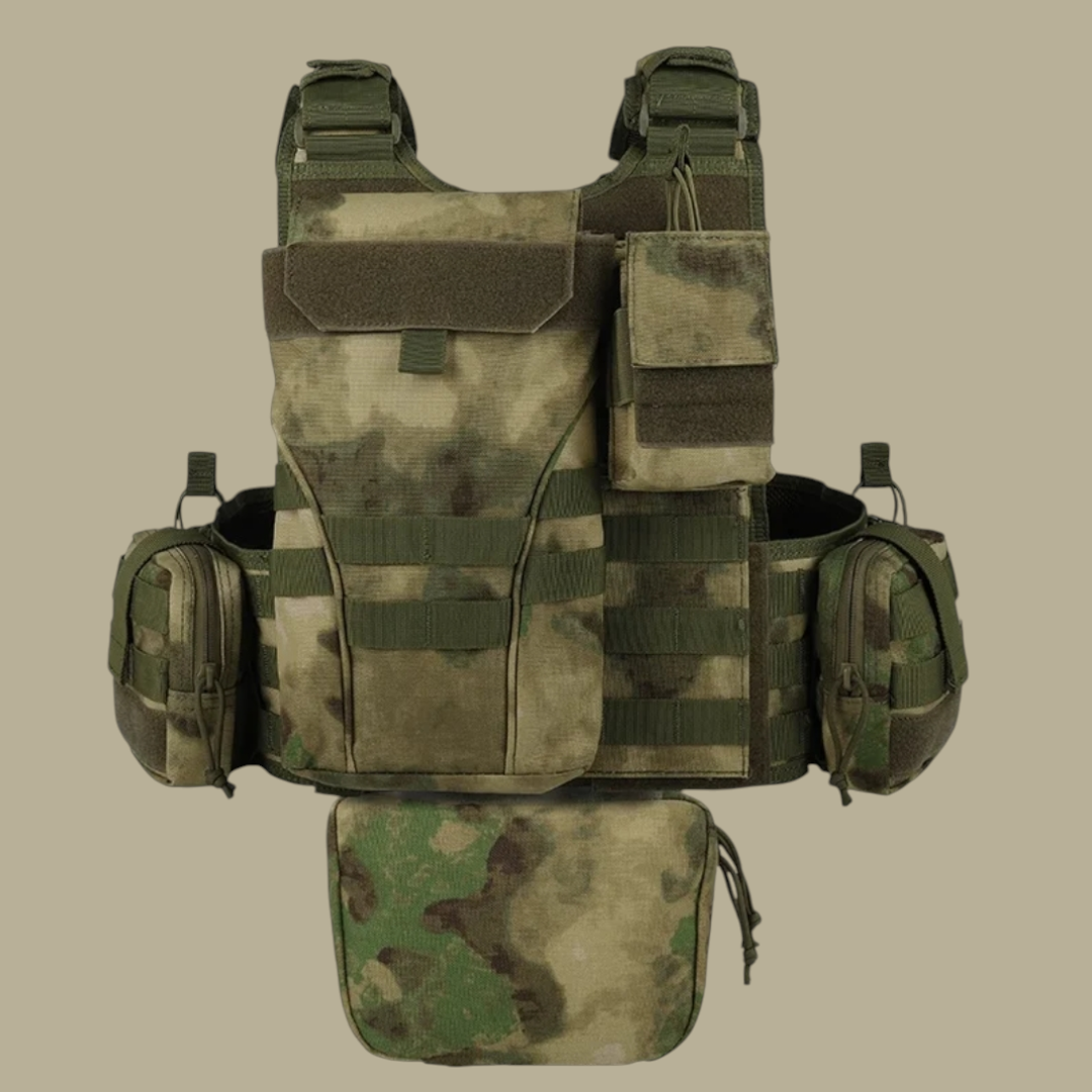 PrepPro - BRAVO- Tactical Plate Carrier Vest – Adjustable Quick-Release Design - PrepPro Australia