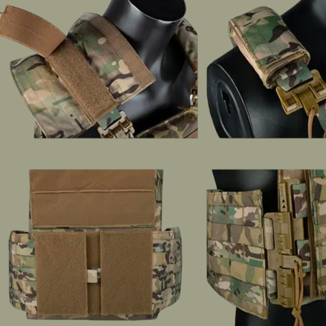PrepPro Hunter Tactical Plate Carrier Vest – Modular Quick-Release Design - PrepPro Australia