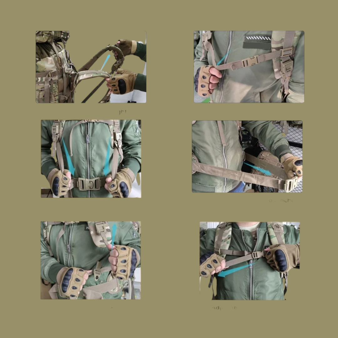 PrepPro 100L Tactical Rucksack – Built for Adventure, Engineered for Durability - PrepPro Australia