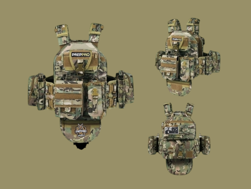PrepPro- ECHO - Tactical Plate Carrier Vest – Built for Tough Australian Conditions - PrepPro Australia
