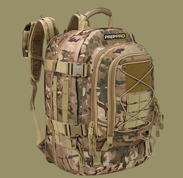 PrepPro Tactical Expandable Backpack – 3-Day Waterproof Survival Pack - PrepPro Australia