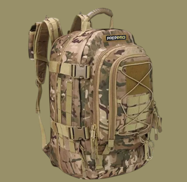 PrepPro Tactical Expandable Backpack – 3-Day Waterproof Survival Pack - PrepPro Australia