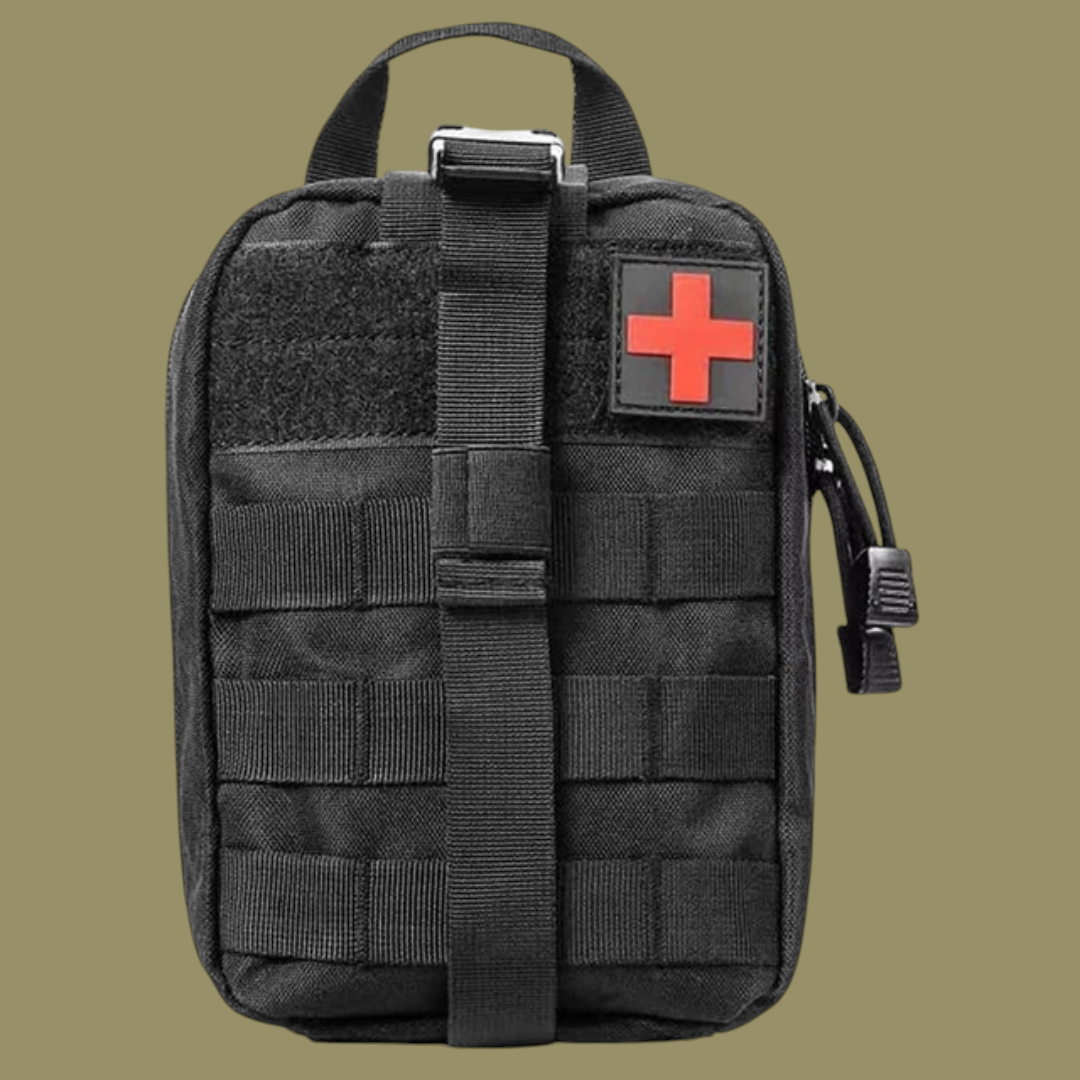 PrepPro MOLLE First Aid & Accessory Pouch – Quick Tear-Away Tactical Utility Bag - PrepPro Australia