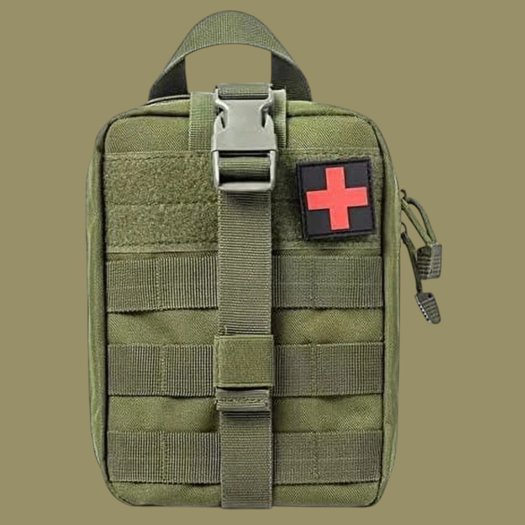 PrepPro MOLLE First Aid & Accessory Pouch – Quick Tear-Away Tactical Utility Bag - PrepPro Australia