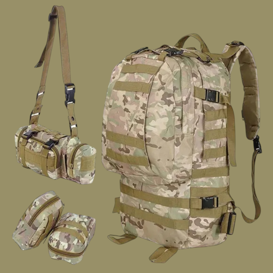 PrepPro 4-in-1 Modular Tactical Backpack – Built for Adaptability, Engineered for Performance - PrepPro Australia