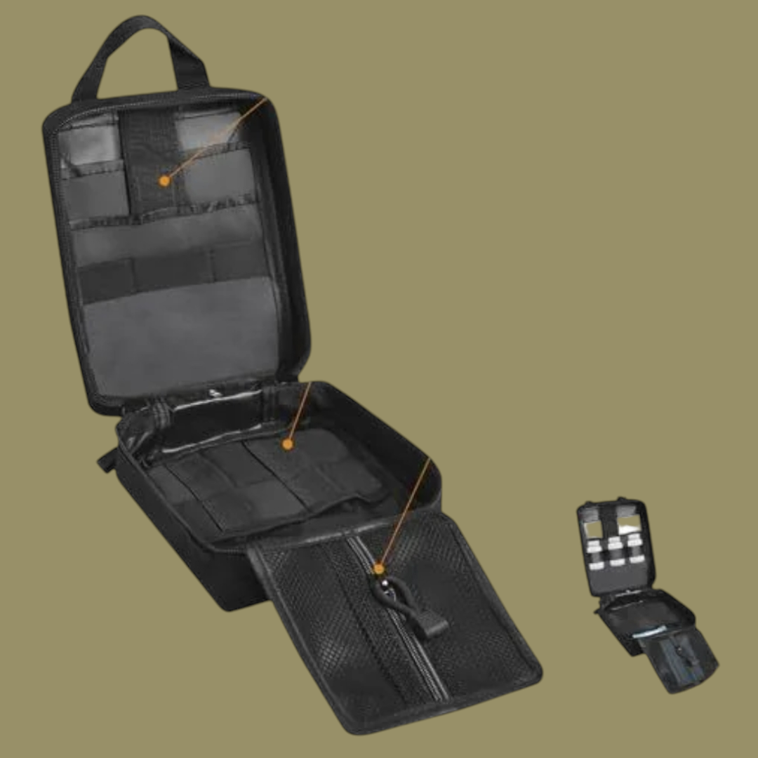 PrepPro MOLLE First Aid & Accessory Pouch – Quick Tear-Away Tactical Utility Bag - PrepPro Australia