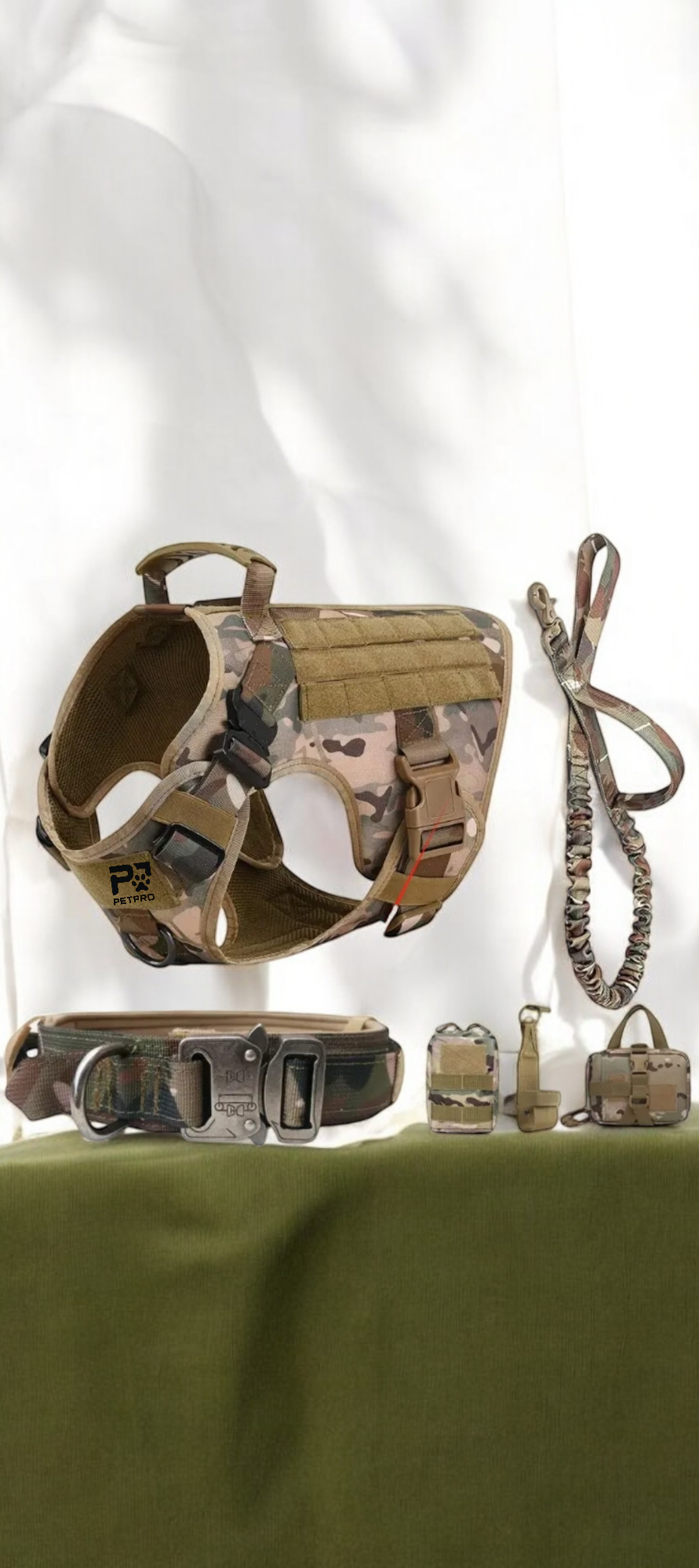 PetPro Tactical Dog Harness Set – Built for Adventure, Engineered for Performance - PrepPro Australia