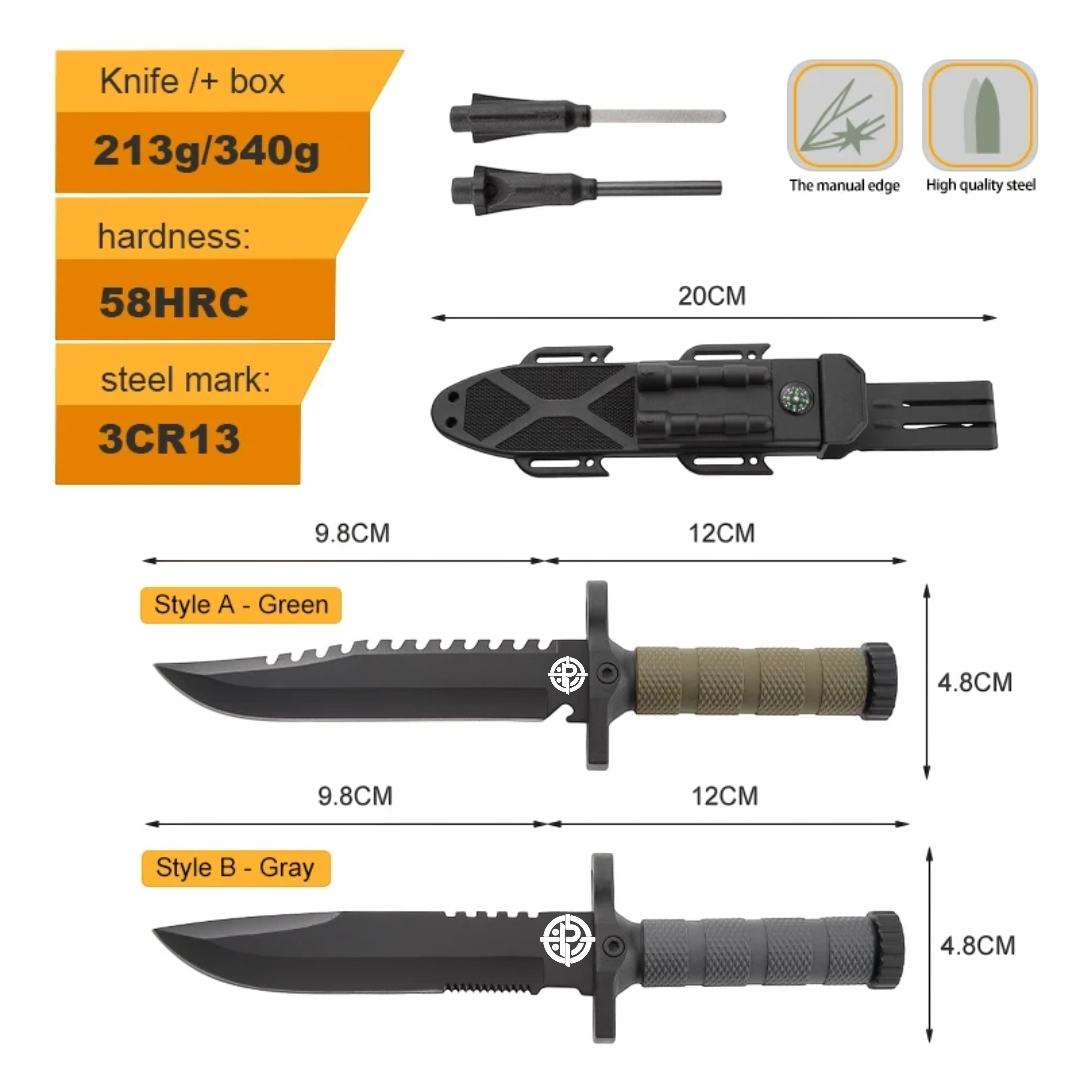 PrepPro Guardian - The Ultimate Outdoor Companion - Fixed Blade Knife - PrepPro Australia