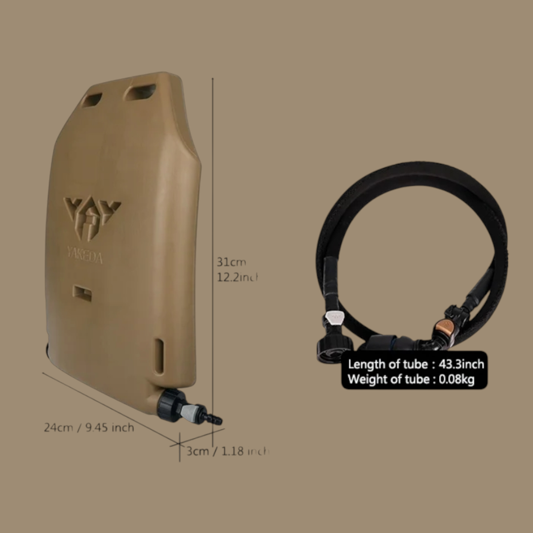 YAKEDA- Tactical Hydration Plate – The Ultimate Hydration Solution for Operators - PrepPro Australia