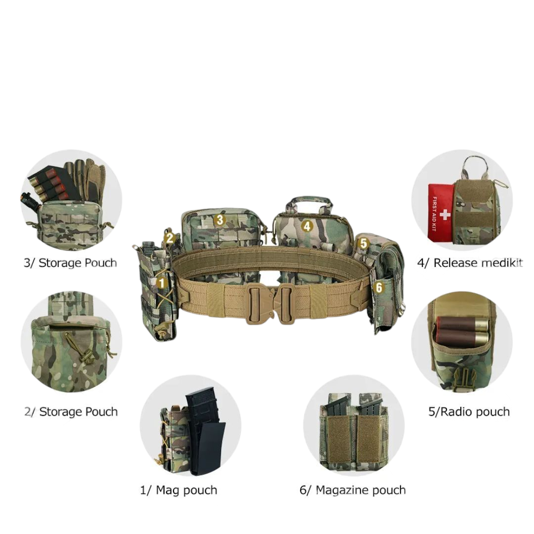 PrepPro Operator Belt - CP Camo Edition - PrepPro Australia