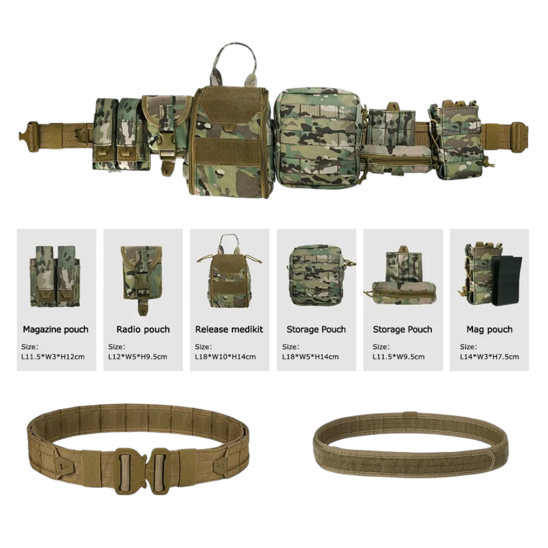 PrepPro Operator Belt - CP Camo Edition - PrepPro Australia