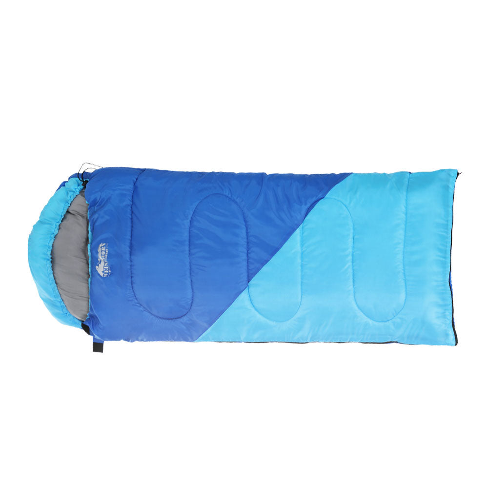 Weisshorn Kids Thermal Sleeping Bag, 172cm, Blue