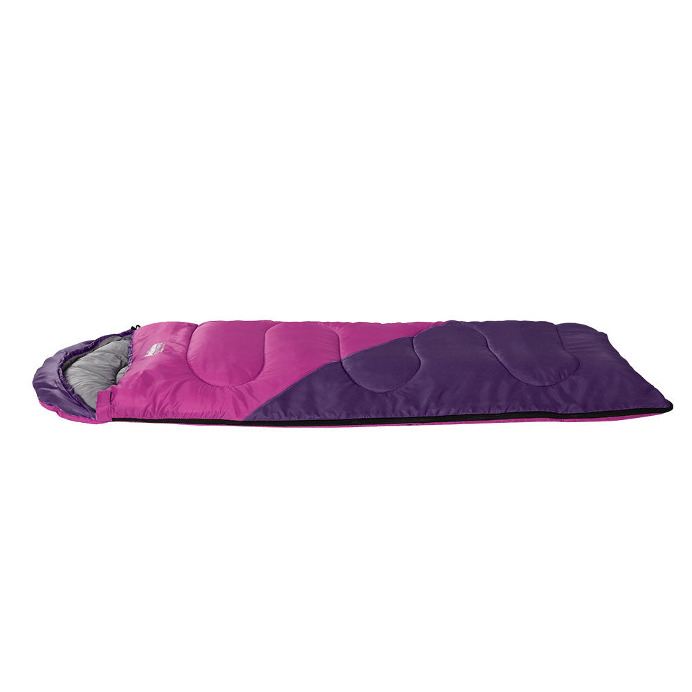 Weisshorn Kids Thermal Sleeping Bag, 172cm, Pink