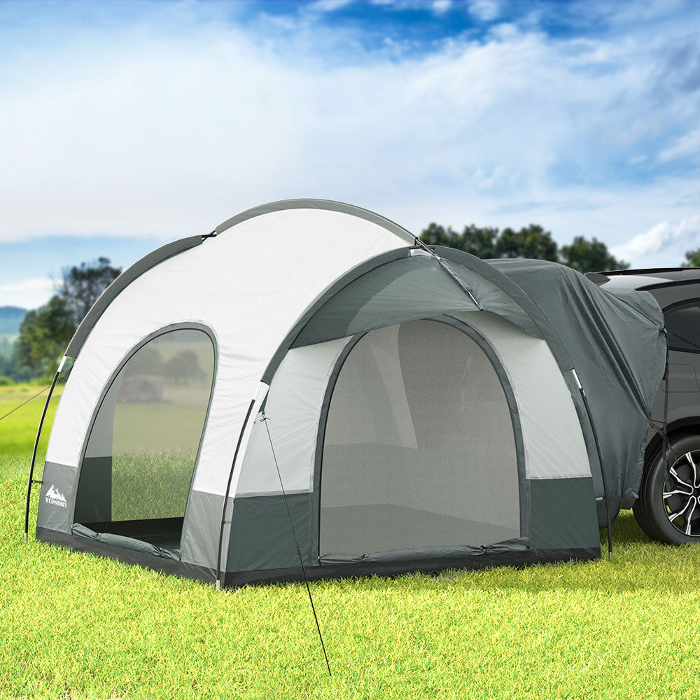 Weisshorn SUV Rear Extension Tent, 2.5 x 2m, Grey/Green