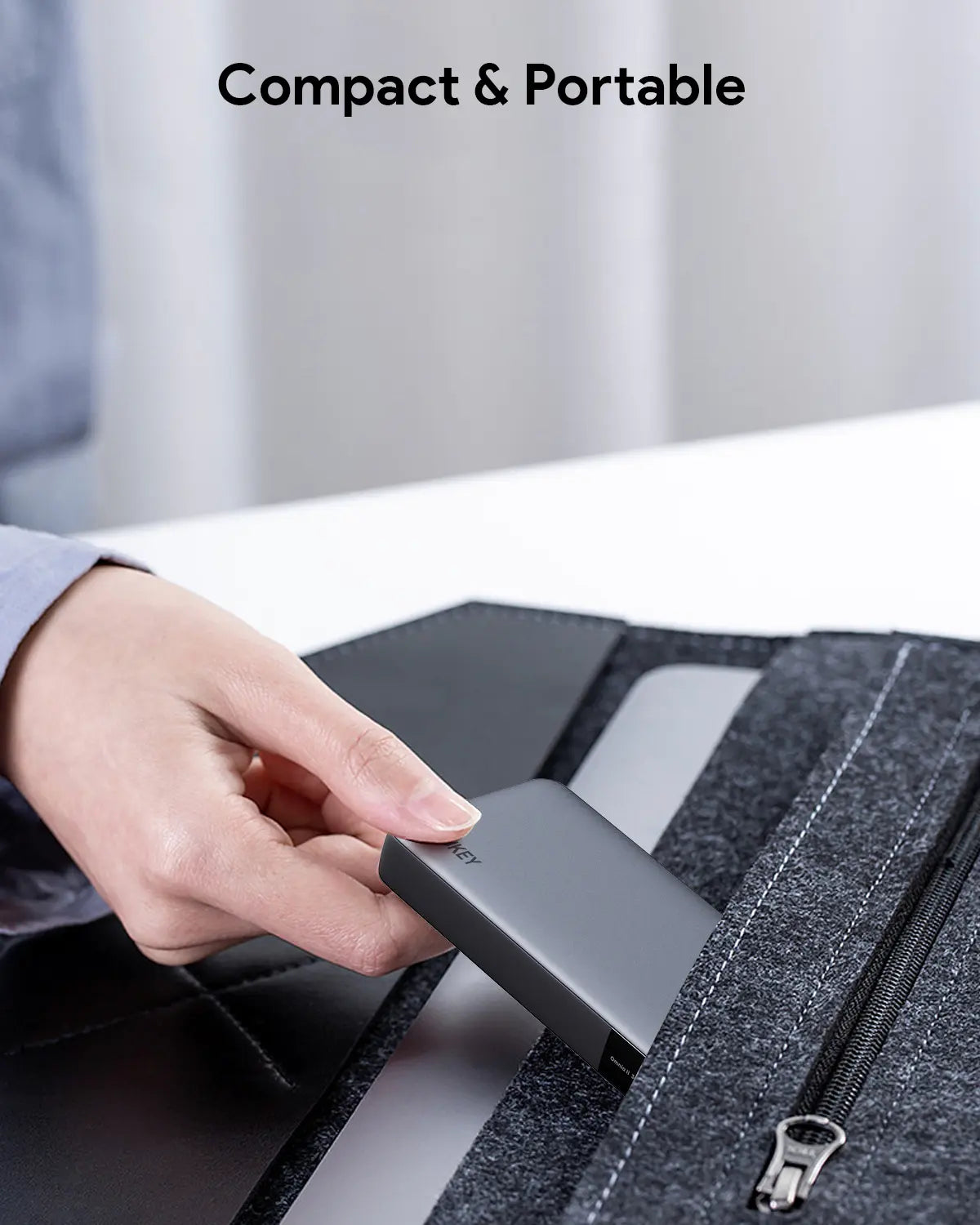 AUKEY Sprint X 20000mAh 30W USB-C Power Bank, 3 Ports, PB-Y42