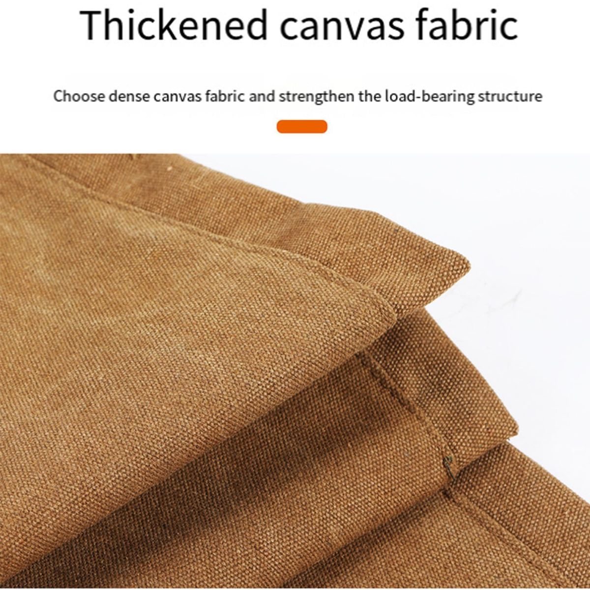 Folding Fishing Rod Case, 130cm, Brown