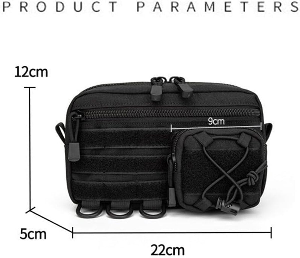 Bike Bag / Fanny Pack Organiser, Waterproof Oxford