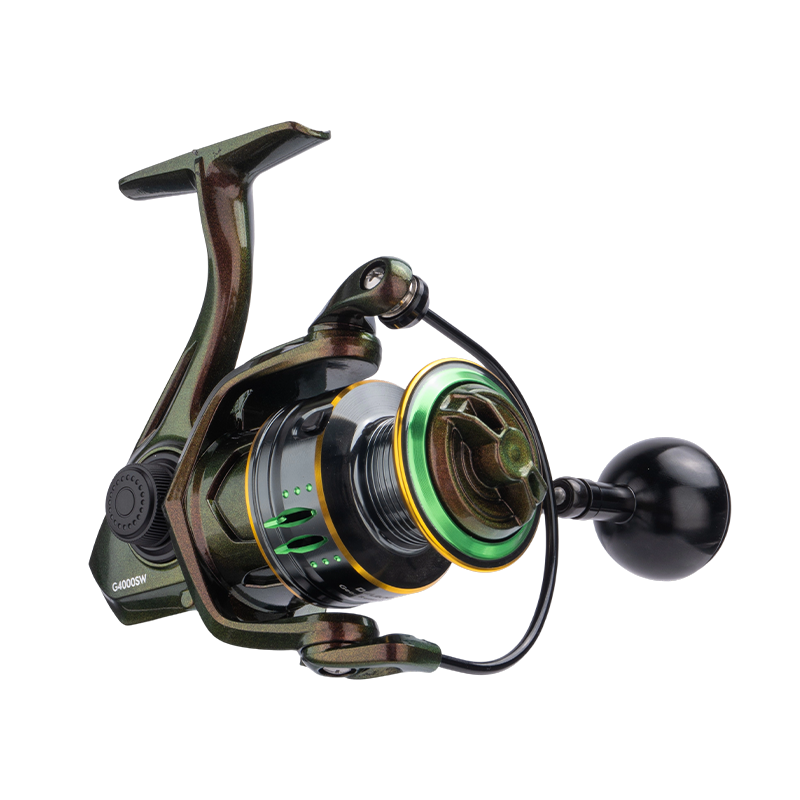 DEUKIO GSW Metal Spool Spinning Reel