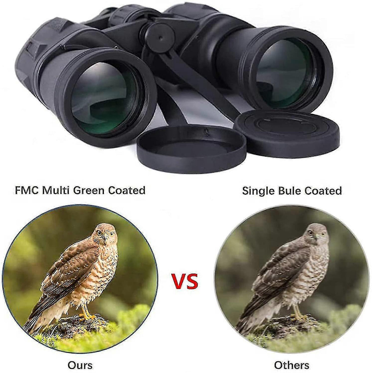 20x50 Compact Hunting Binoculars