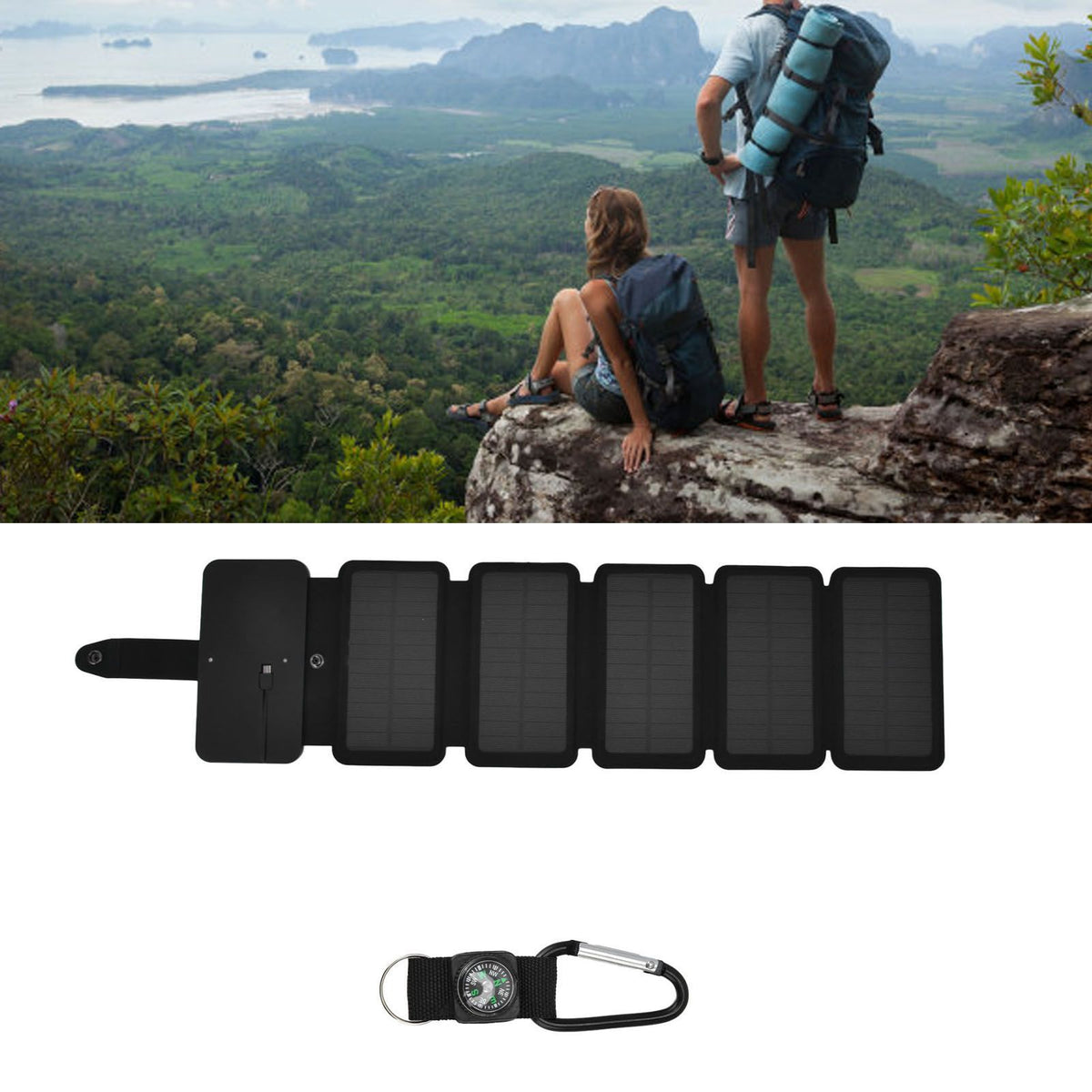 Foldable Direct-Charge Solar Panel – 5V/2A USB Power for Devices & Power Banks – image 12
