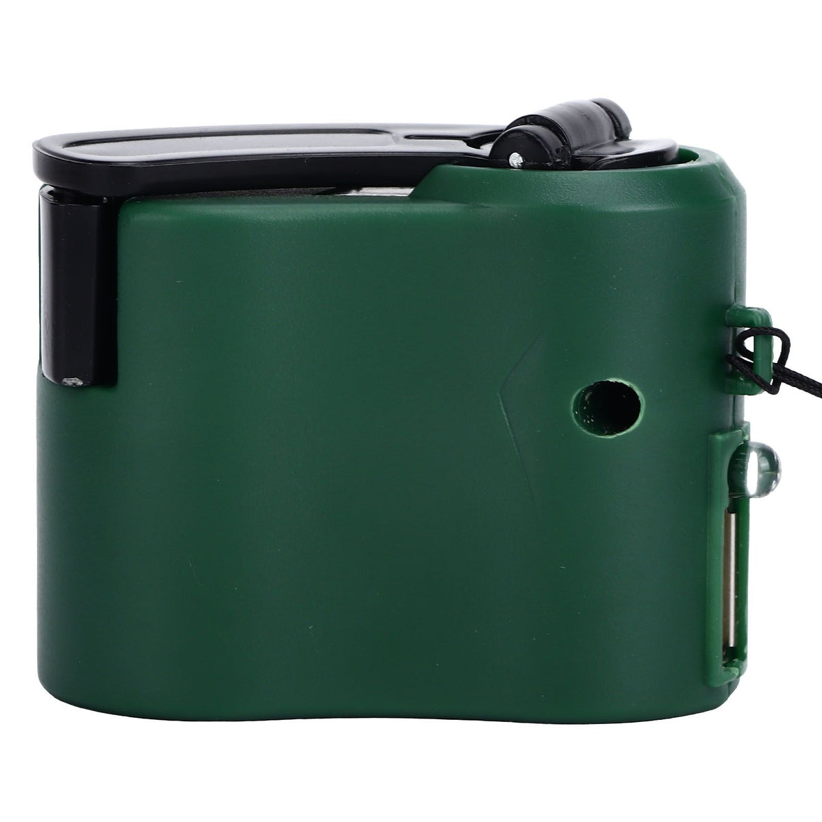 USB Hand Crank Phone Charger, Green