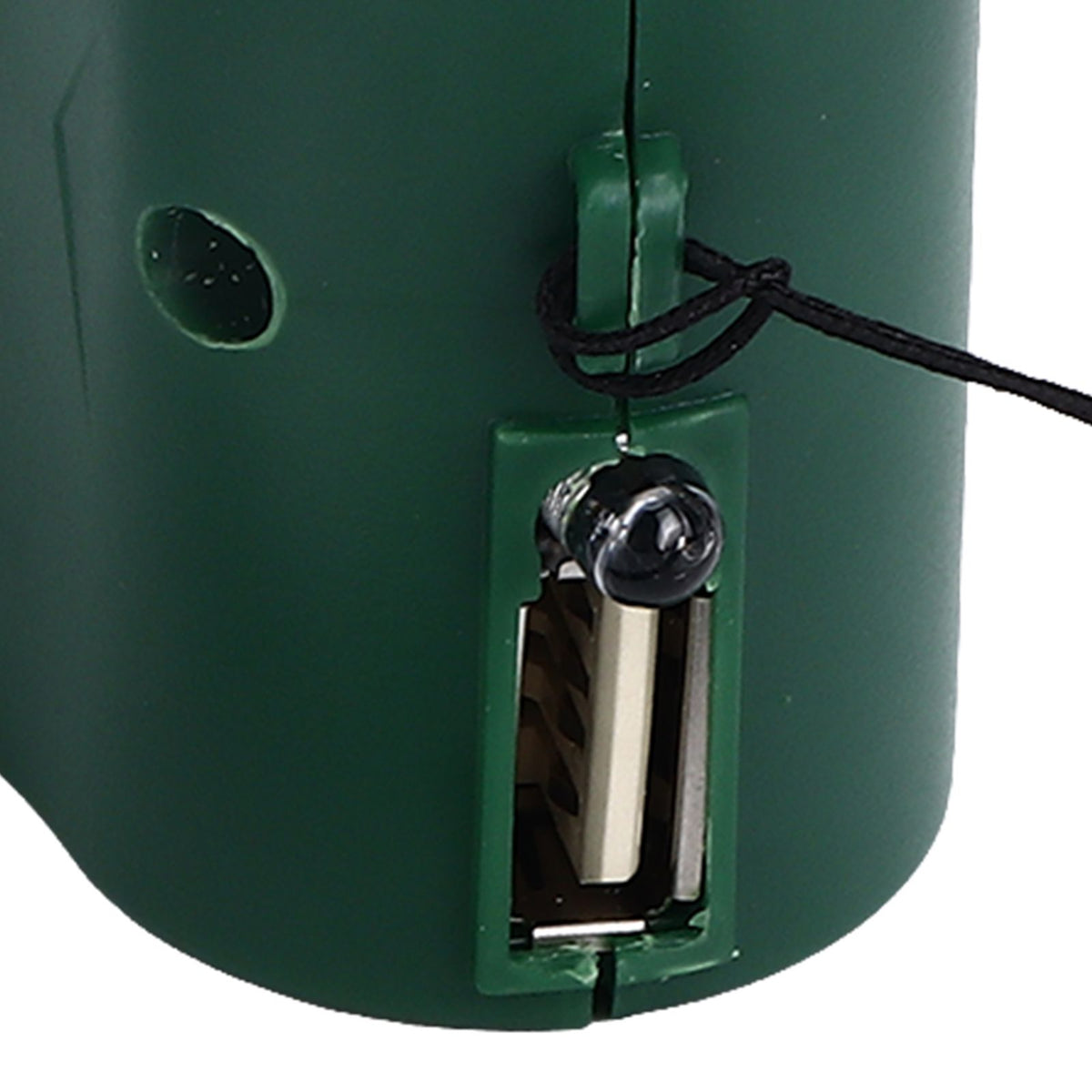 USB Hand Crank Phone Charger, Green