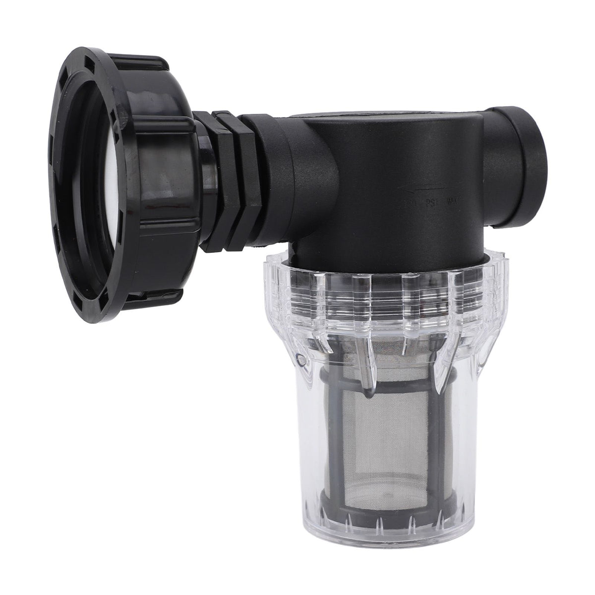 IBC Tank Filter Connector, S60x6 to G3/4 Female, with Valve Connector