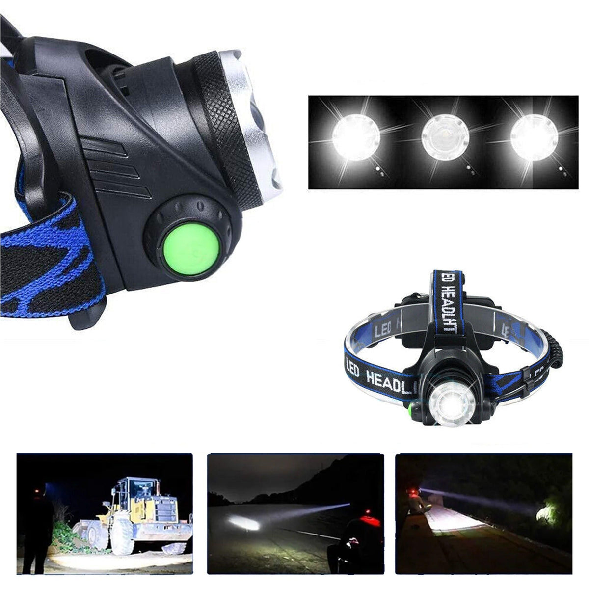 Rechargeable LED Headlamp