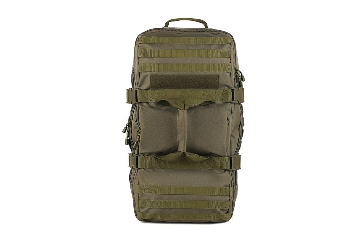 3-in-1 Duffle Bag Messenger Pack Military Tactical Backpack -Green