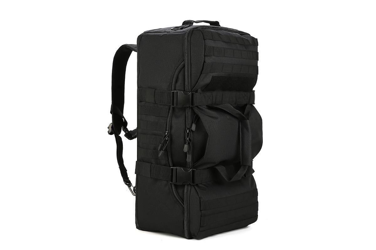 3-in-1 Duffle Bag Messenger Pack Military Tactical Backpack -Black – image 5