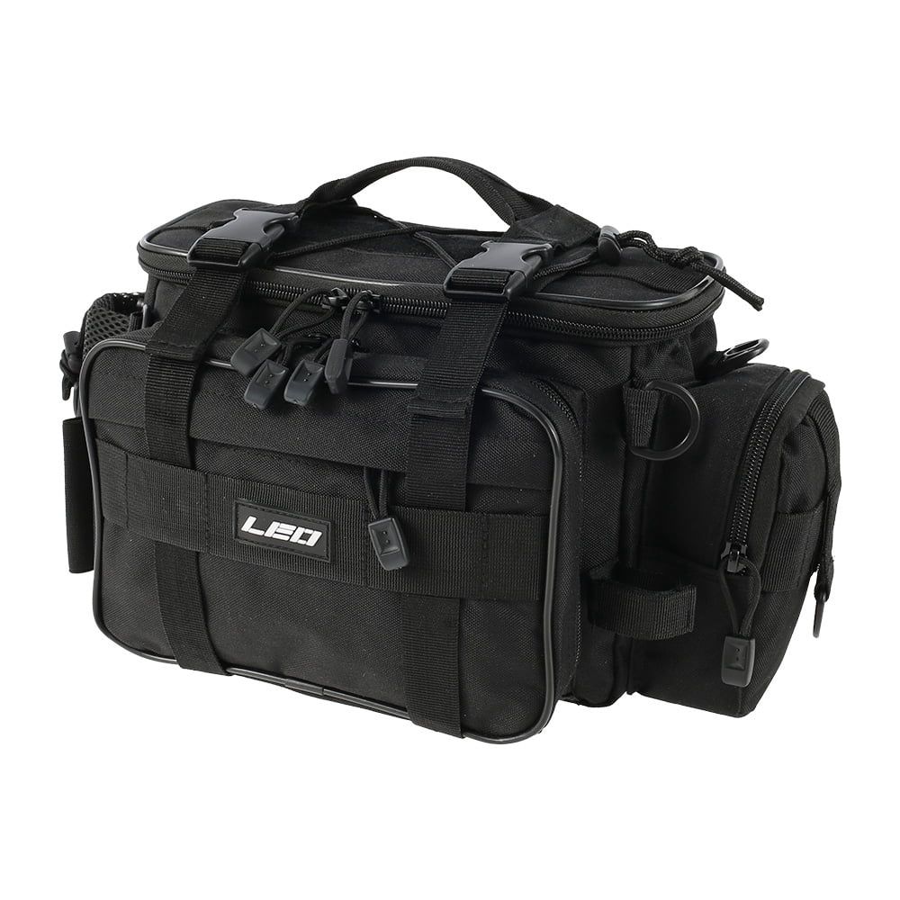 Fishing Tackle Backpack with Bait Box Storage