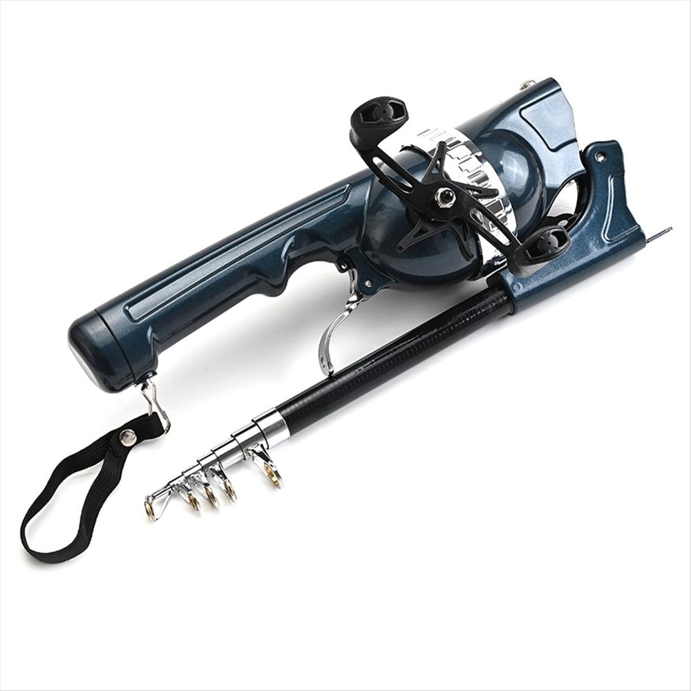 Portable Telescopic Folding Fishing Rod with Reel