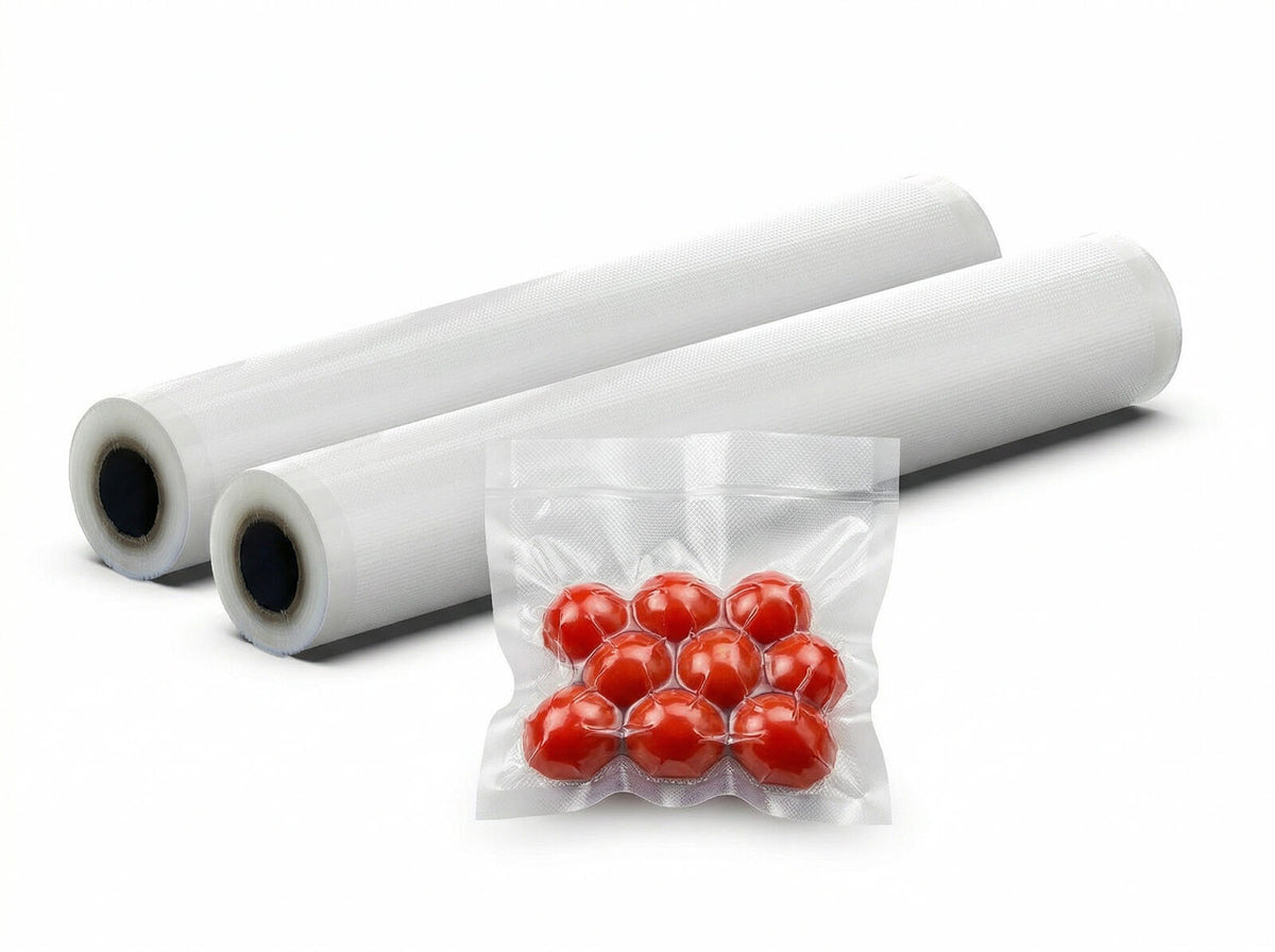 Vacuum Sealer Bag Rolls, BPA-Free, 2 Pack, 28cm x 6m