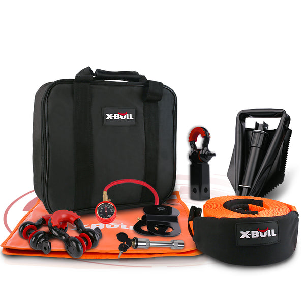 X-BULL Winch Recovery Kit, 11 Piece