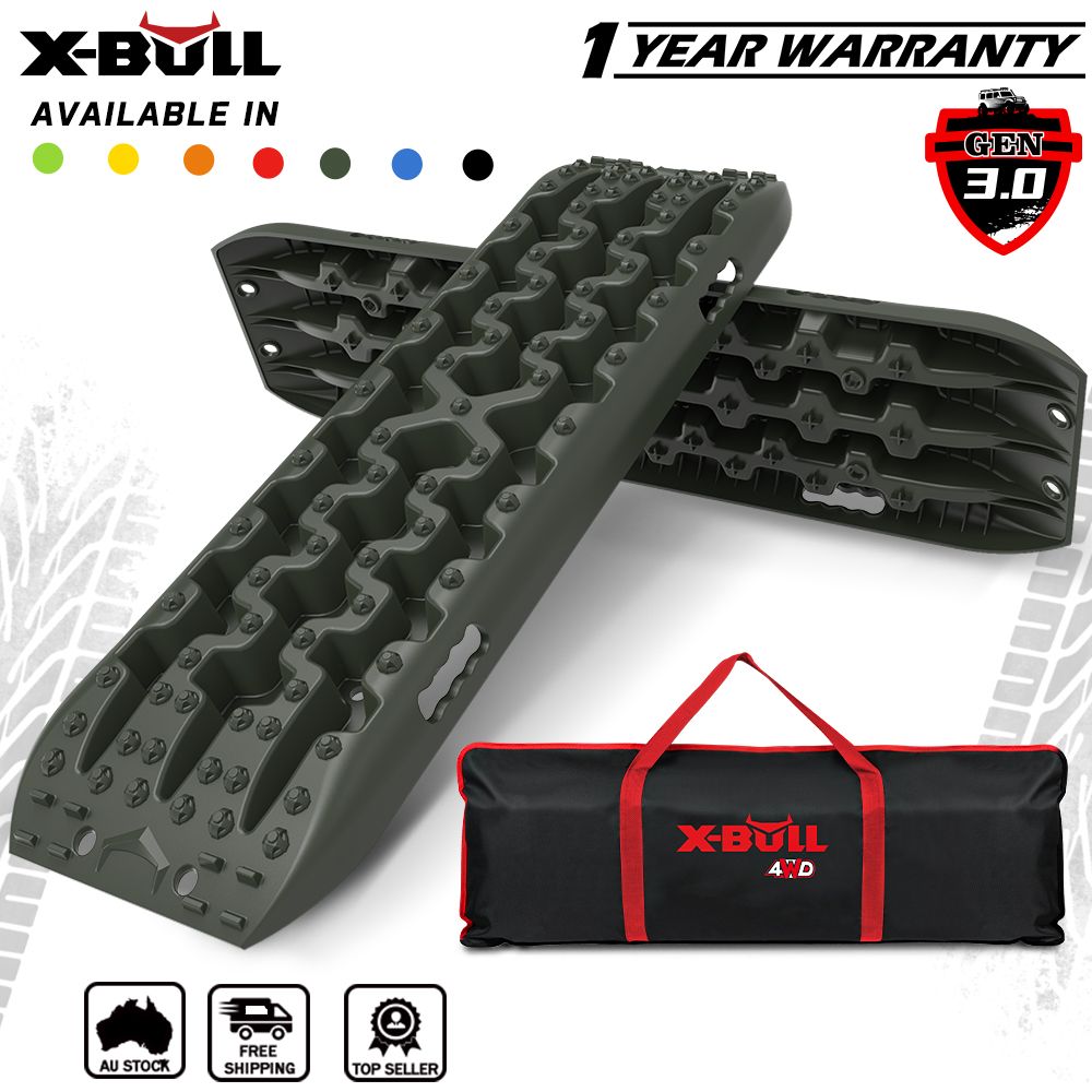 X-BULL Gen 3.0 Recovery Tracks, 1 Pair, Olive