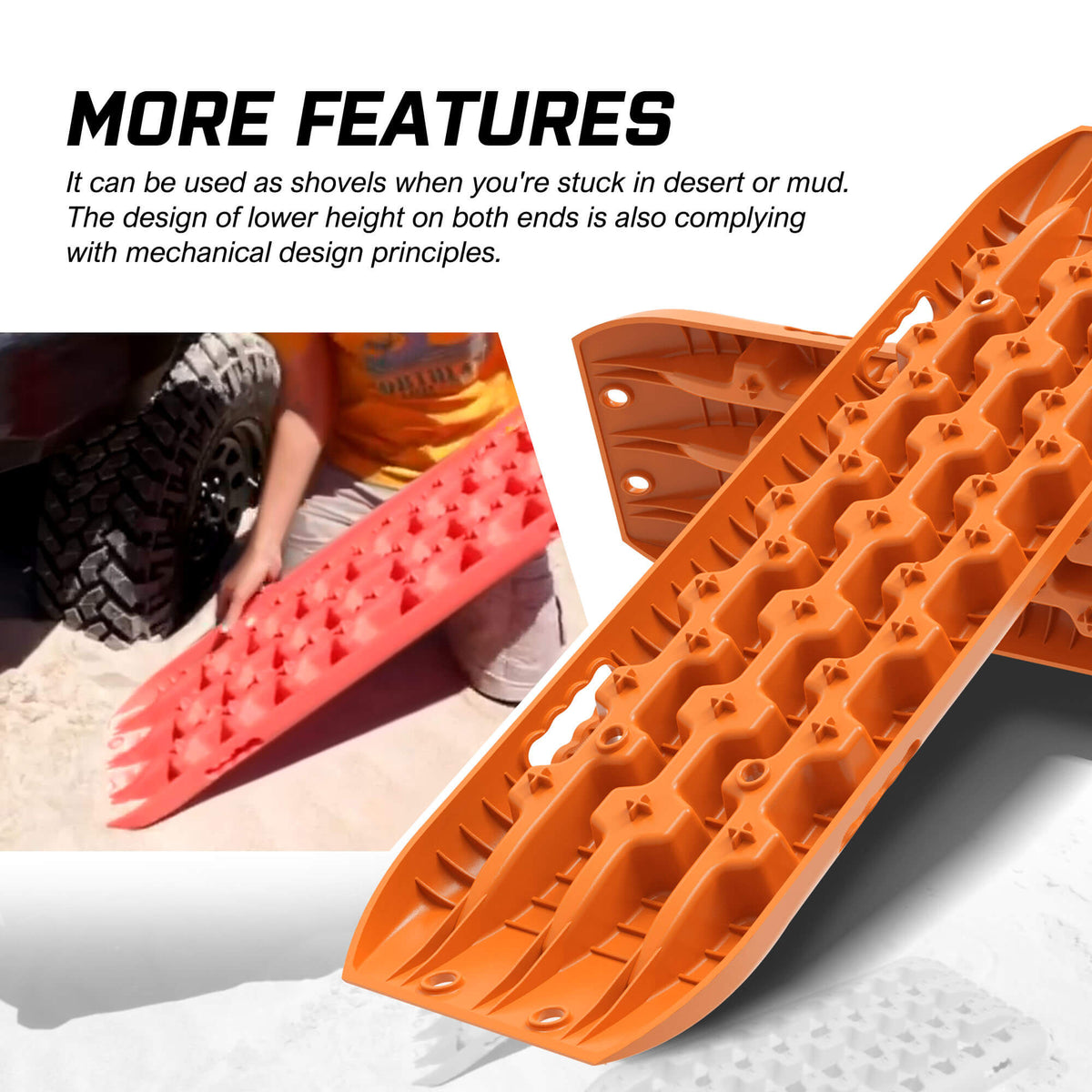 X-BULL Gen 3.0 Recovery Tracks, 2 Pairs, Orange